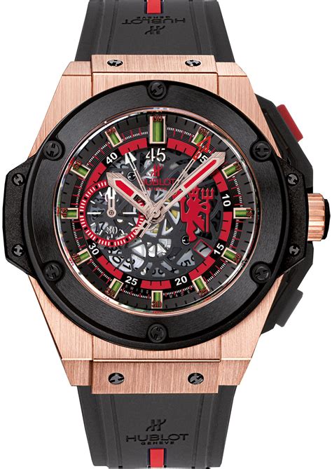 hublot man utd watch|Hublot King Power Red Devil Manchester United Luxury Watch.